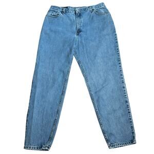Vintage Levis 550 Jeans Women’s Size 16 Relaxed Fit Tapered Leg 2001 Y2K